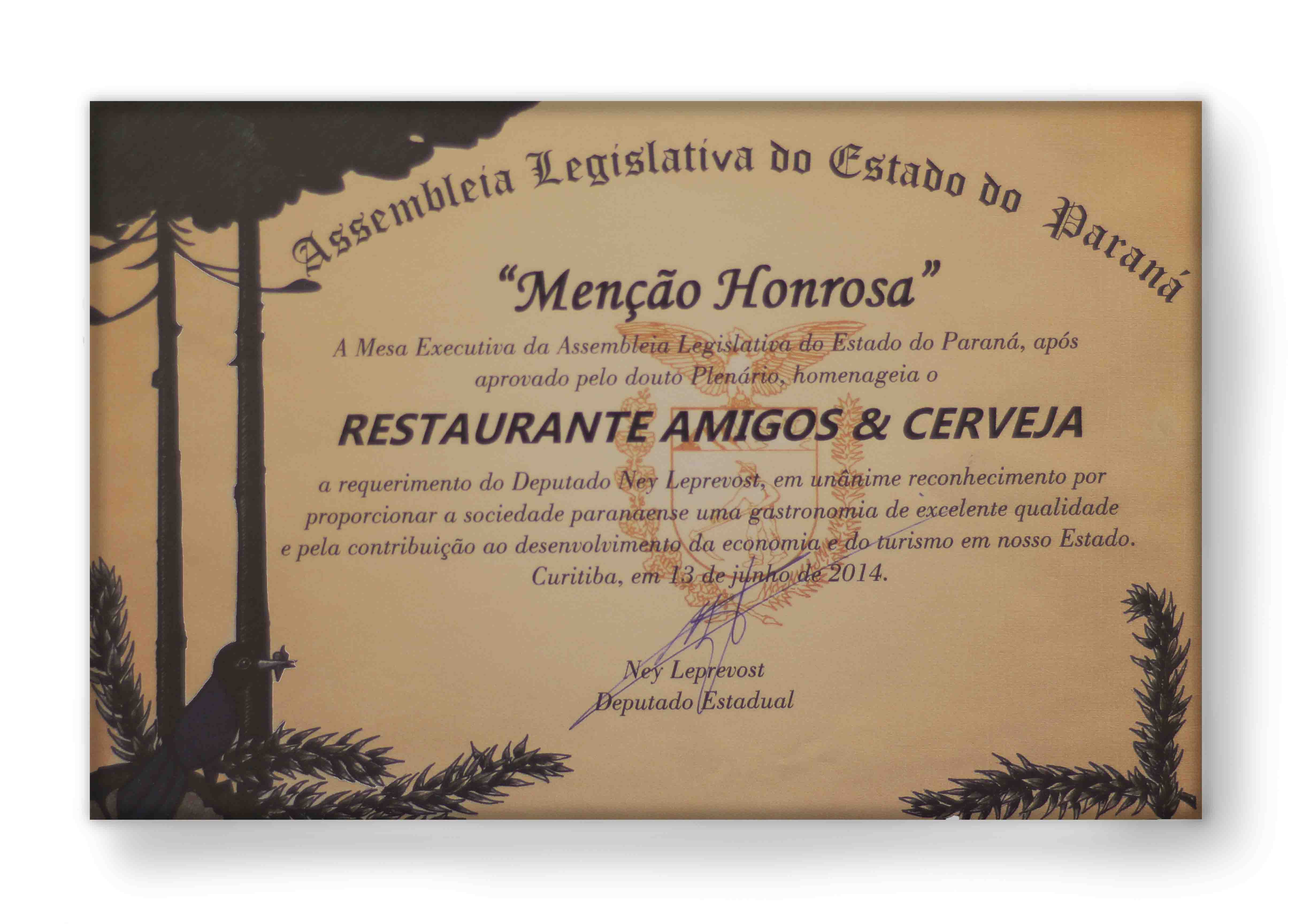 mensao honrosa